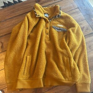 Cinch Mustard Fleece Jacket
